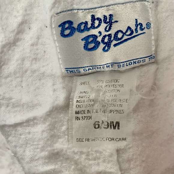 Vintage Baby B'Gosh Bunting Suit | 6-9m - Picture 10 of 13